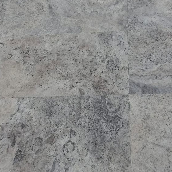 Silver Travertine Tile & Paver