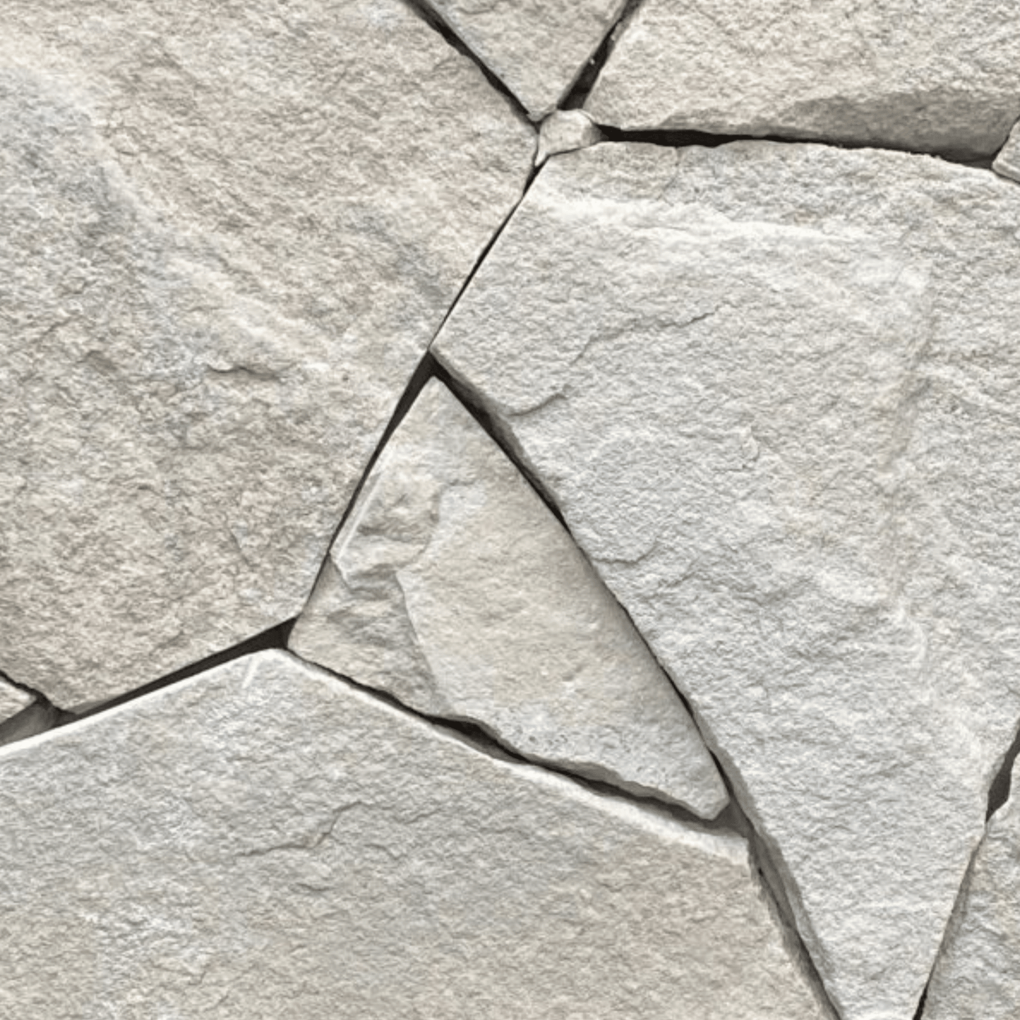Avoca White Random Stone Cladding Corners (10-40mm) - LAYR Supply Co.