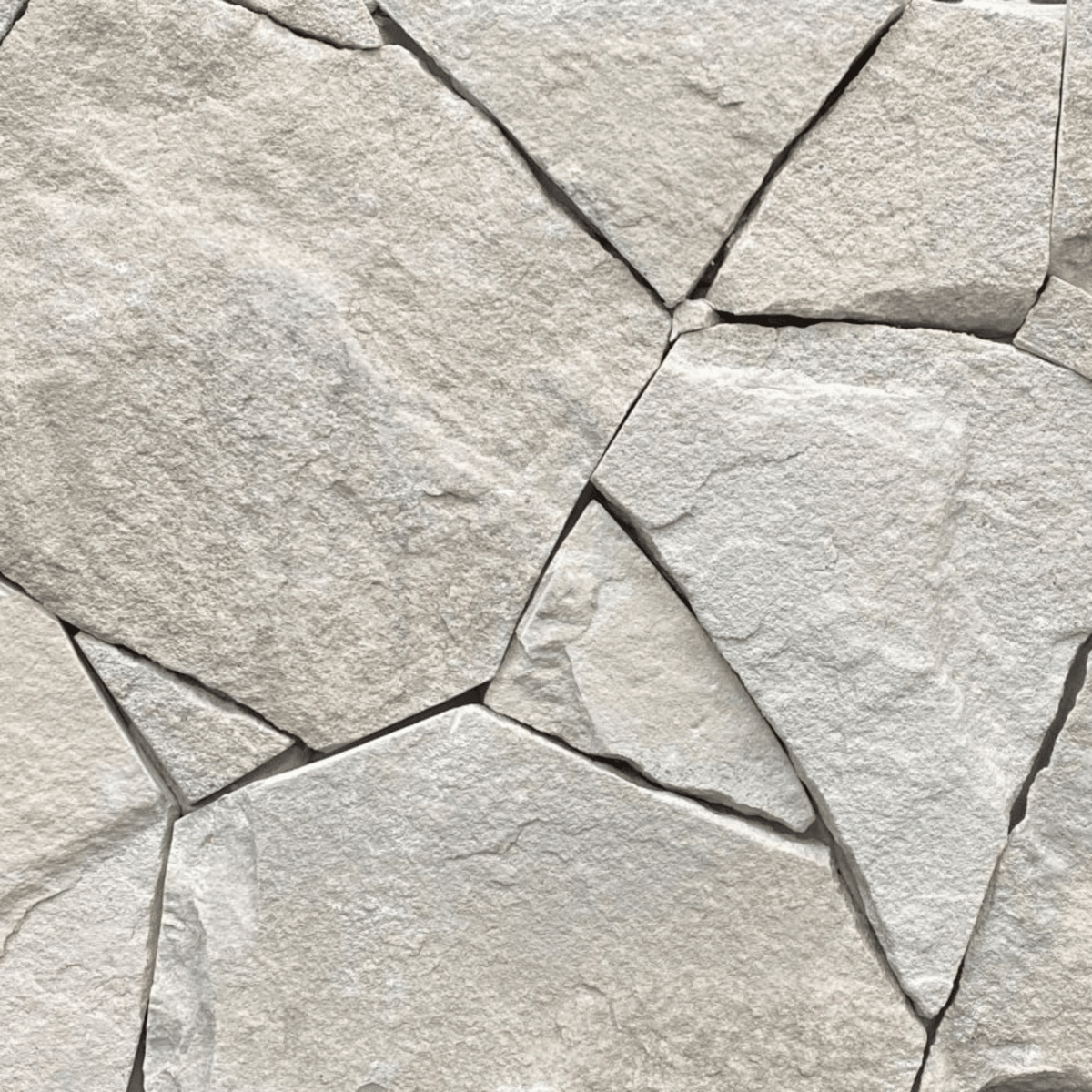 Avoca White Random Stone Cladding – Natural Stone Wall Cladding (10-40mm) - LAYR Supply Co.