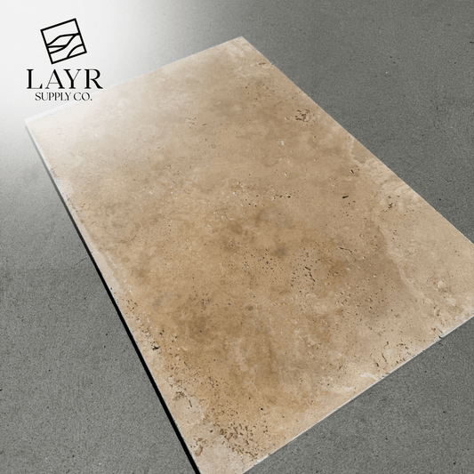 Preorder - Classic Travertine Tile & Paver - Layr Supply Co.