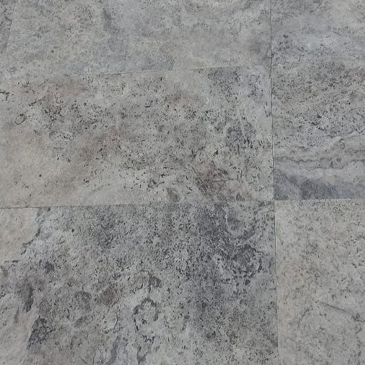 Preorder - Silver Travertine Tile & Paver - Layr Supply Co.